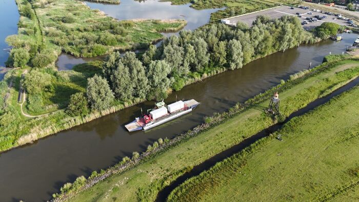 Visual van units die per pont zijn geleverd bij TinyParks Tiengemeten
